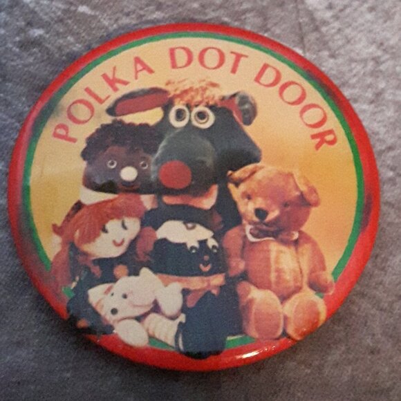 Vintage Children's TV Show Pin The Polka Dot Door - Picture 1 of 2